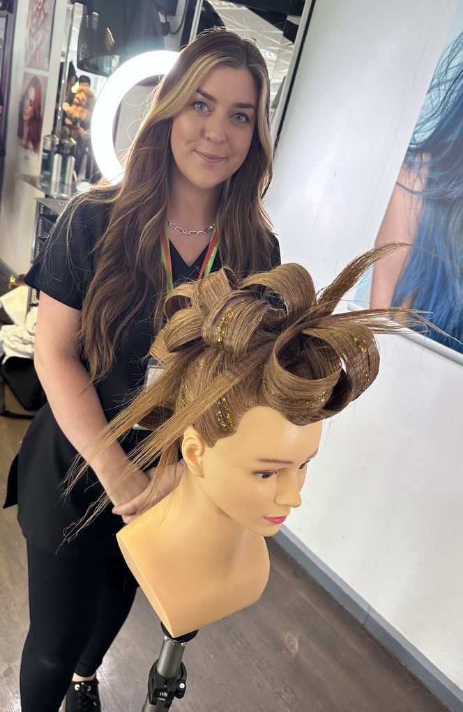 Grimsby Institute hairdressing student takes 1st place at WorldSkills North East Regional Heat
